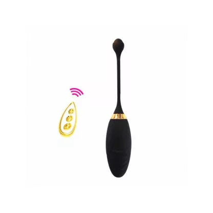 Oeuf vibrant noir avec 10 modes de vibration et 6 vitesses par mode